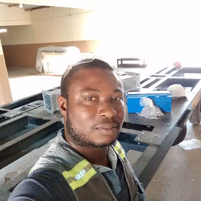 A generator technician on JumaLink